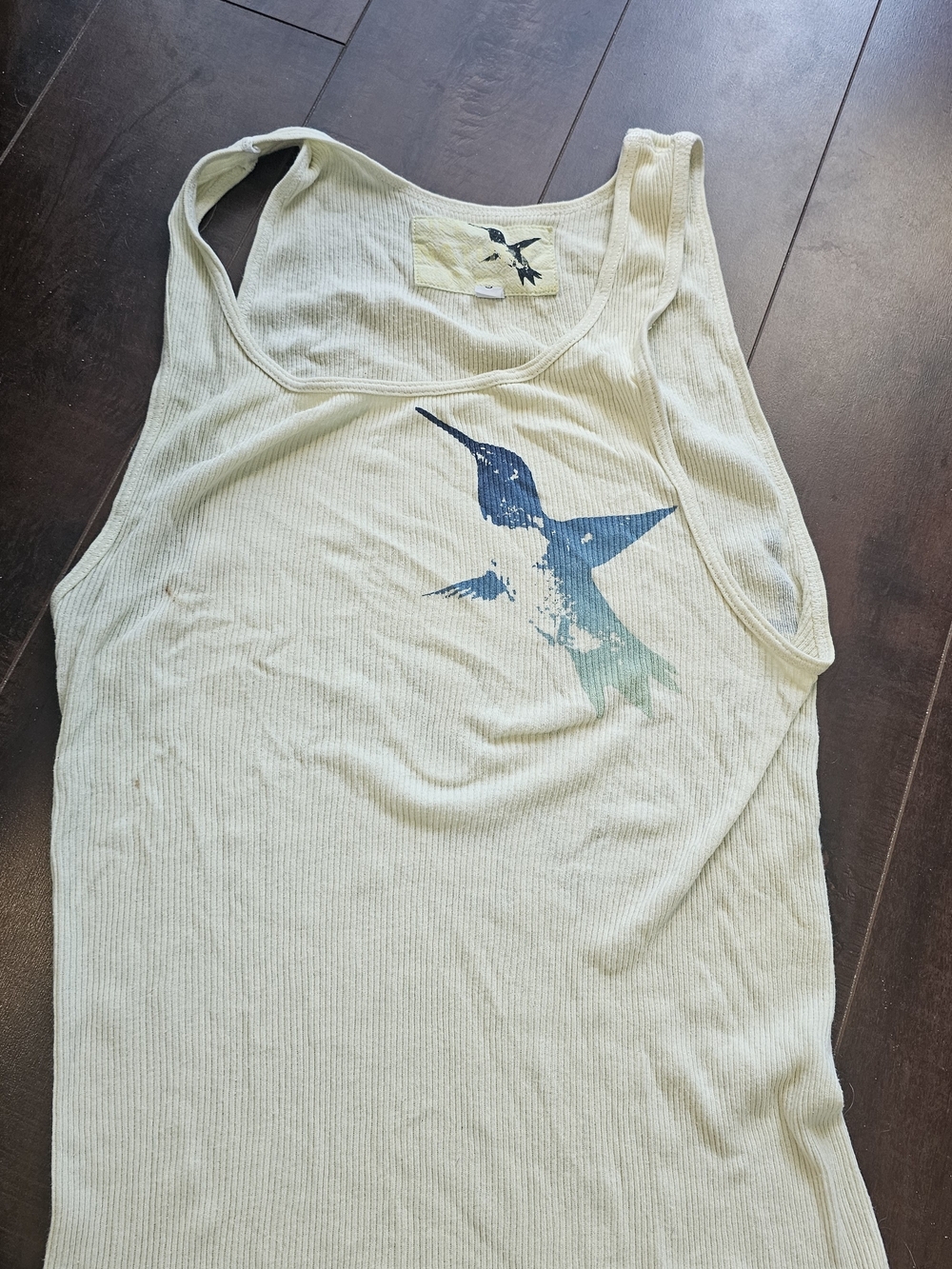 FreeCity Tank. Light Yellow.